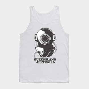 Queensland Australia Diving poster Tank Top